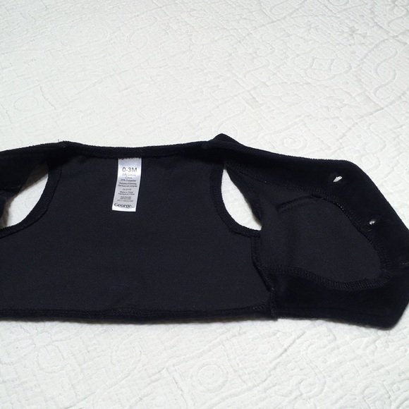 0-3m (6/$20) Velour Vest/Waistcoat by George - Picture 6 of 13